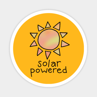 Solar Powered (color) Magnet